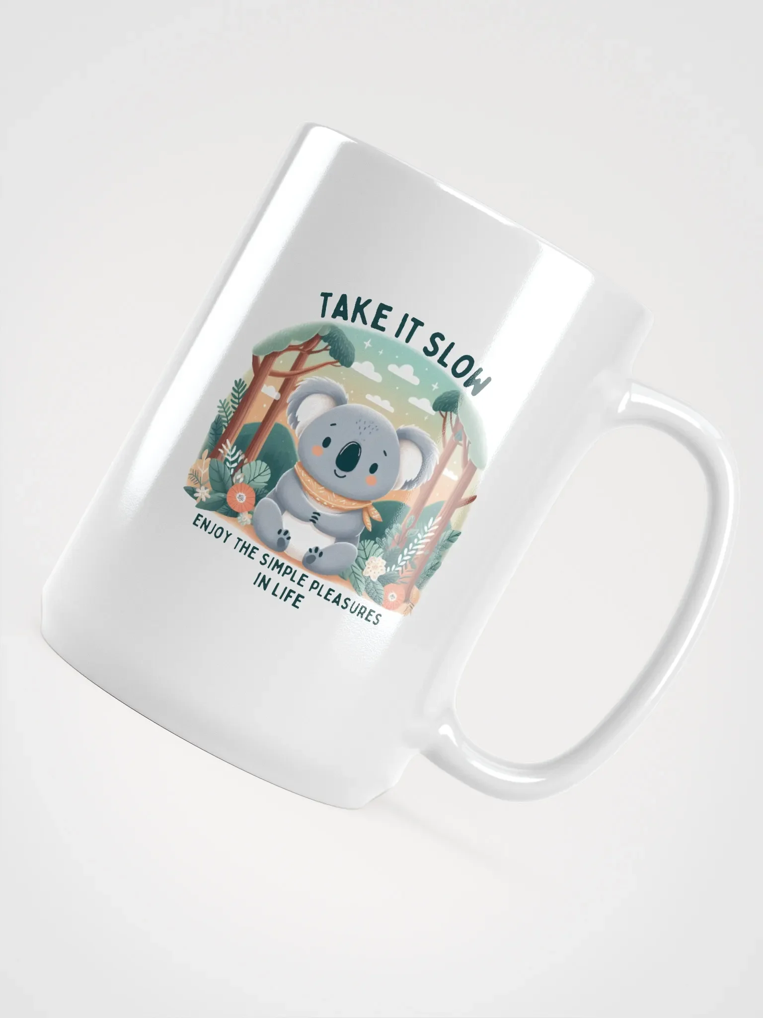 Take It Slow: Embrace Simplicity Mug product image (4)