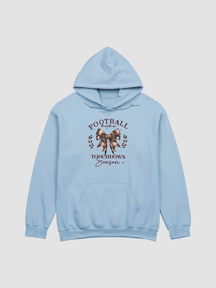 Football Mama Touchdown Season Girly Long Sleeve Hoodie Sweatshirt product image (5)