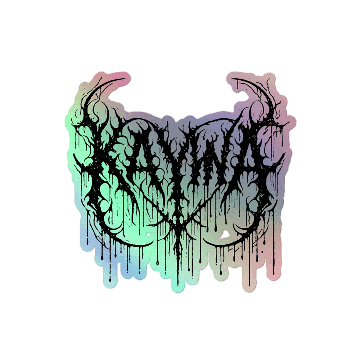 Font Holographic Sticker product image (2)