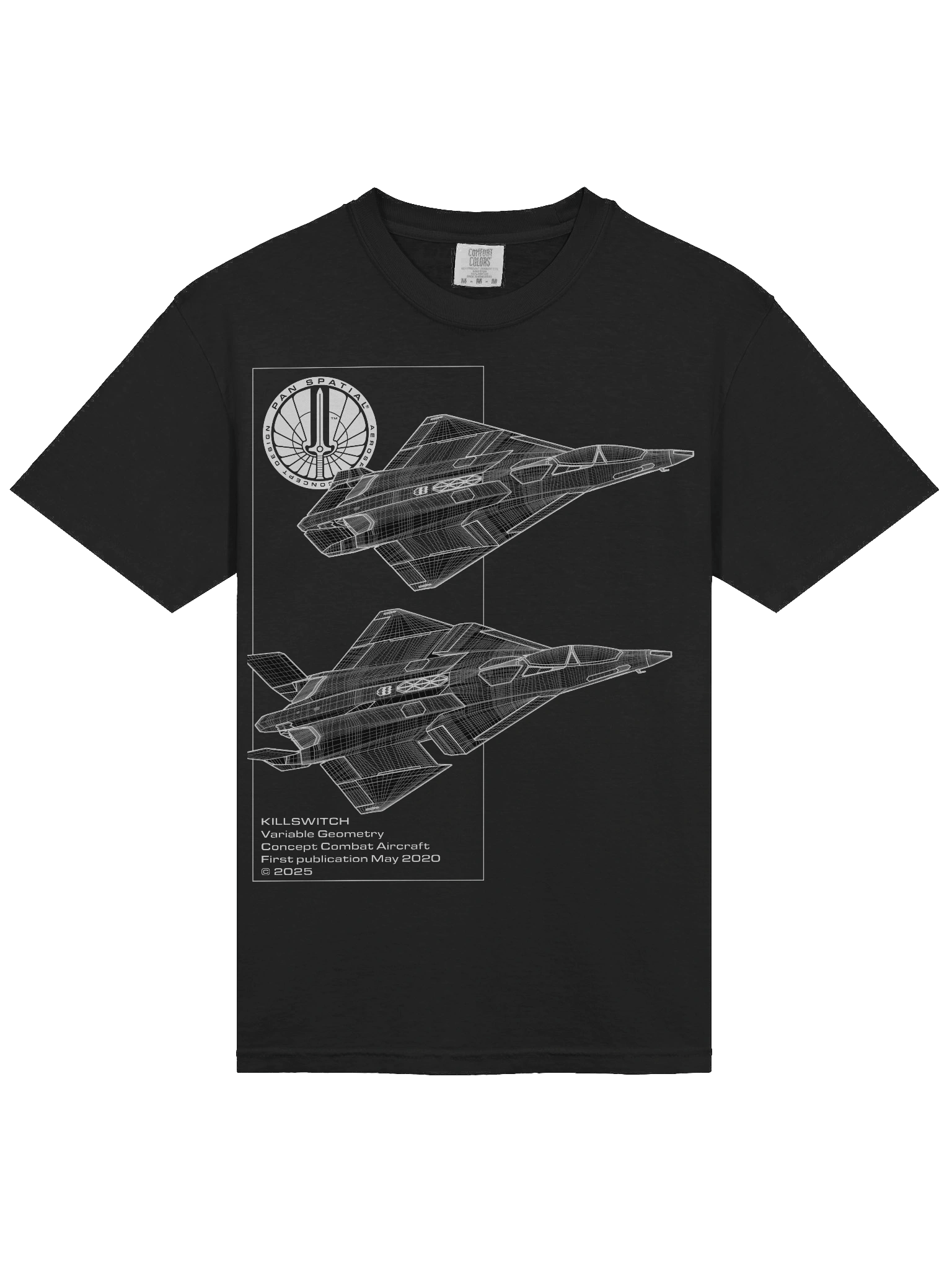 Pan-Spatial 'KILLSWITCH' T-shirt product image (3)