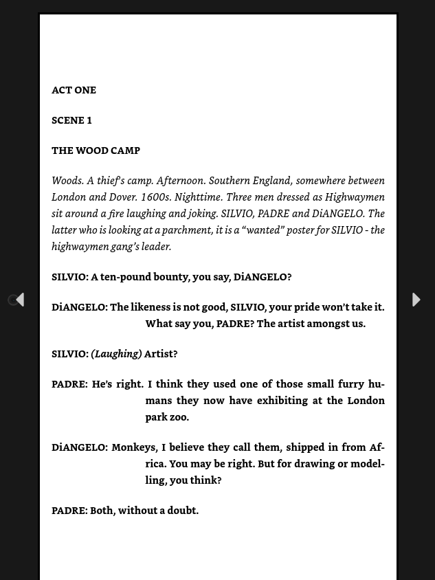 The Highwayman: A Stage Play Script (eBook) product image (2)