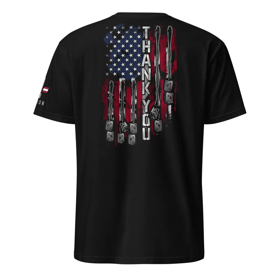 Thank You Dog Tags Flag product image (1)