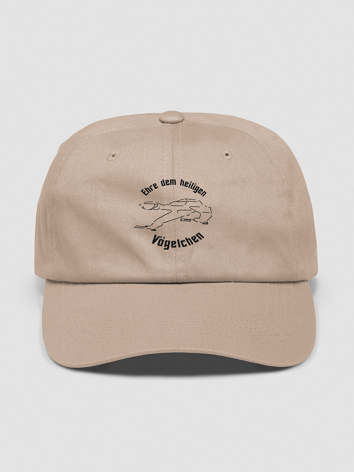 Ehre dem Vögelchen - Cap mit schwarzem Design product image (1)