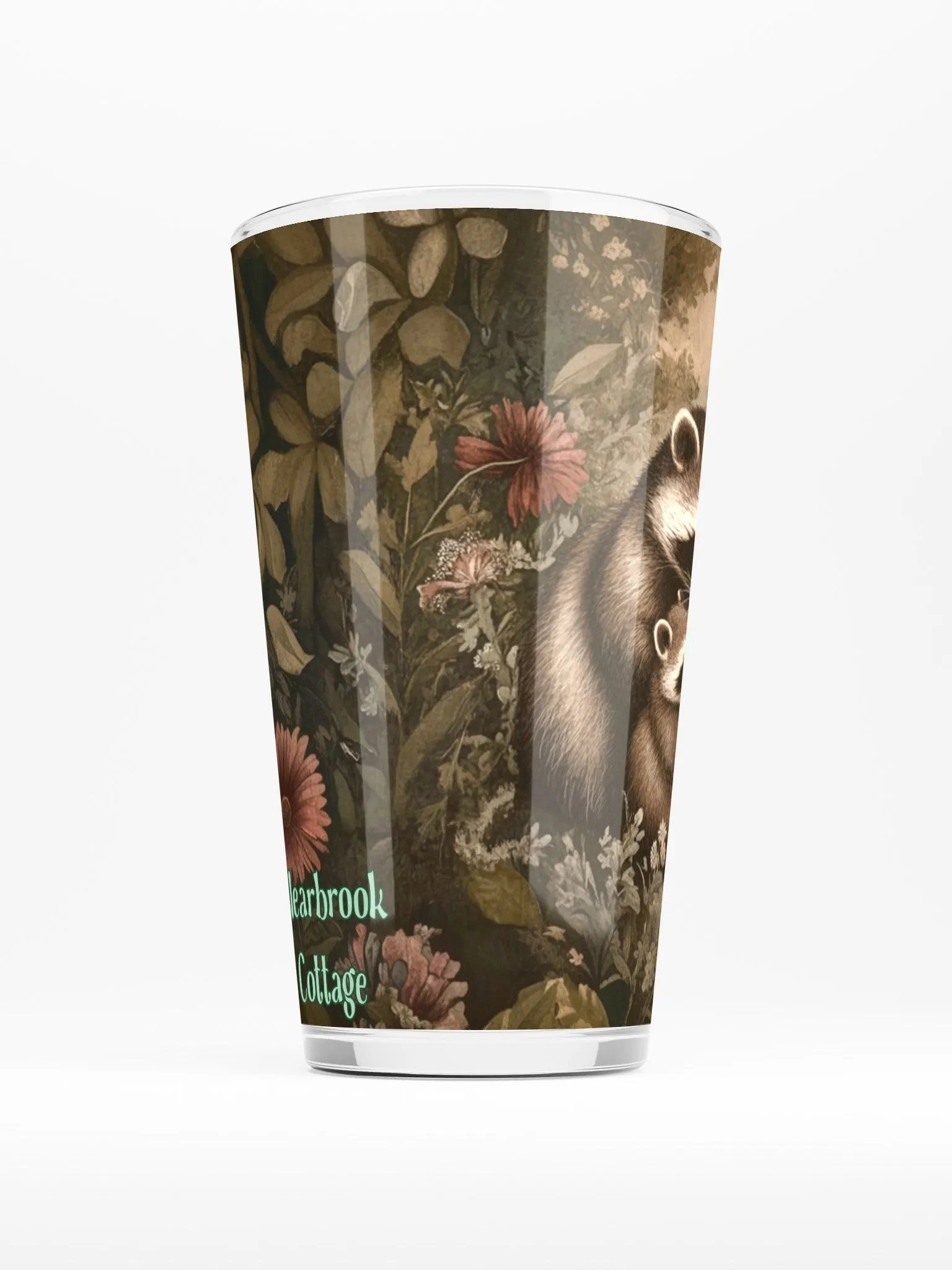 Midnight Raccoon Family Glass product image (2)