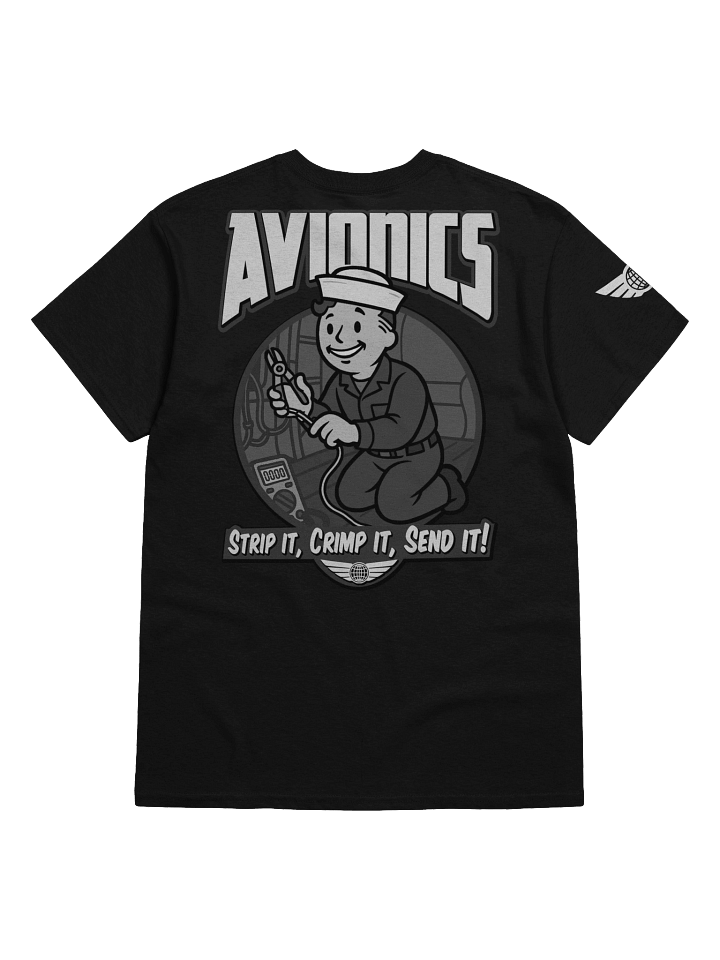 "AE: Send It" B/W Work Shirt product image (1)