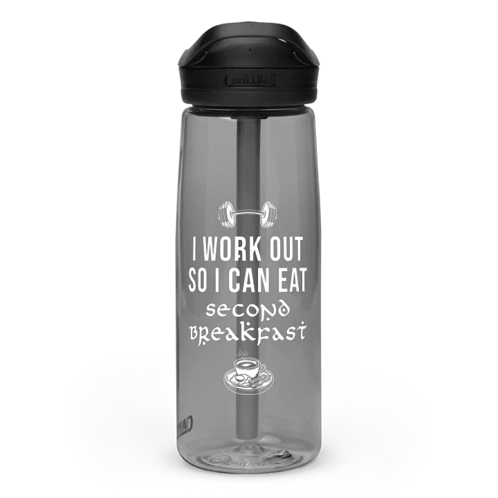 I work out so I can eat second breakfast Training Bottle product image (1)