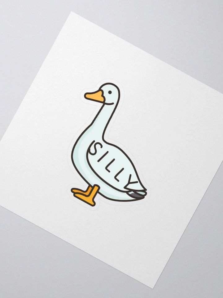 Silly Goose Sticker product image (2)