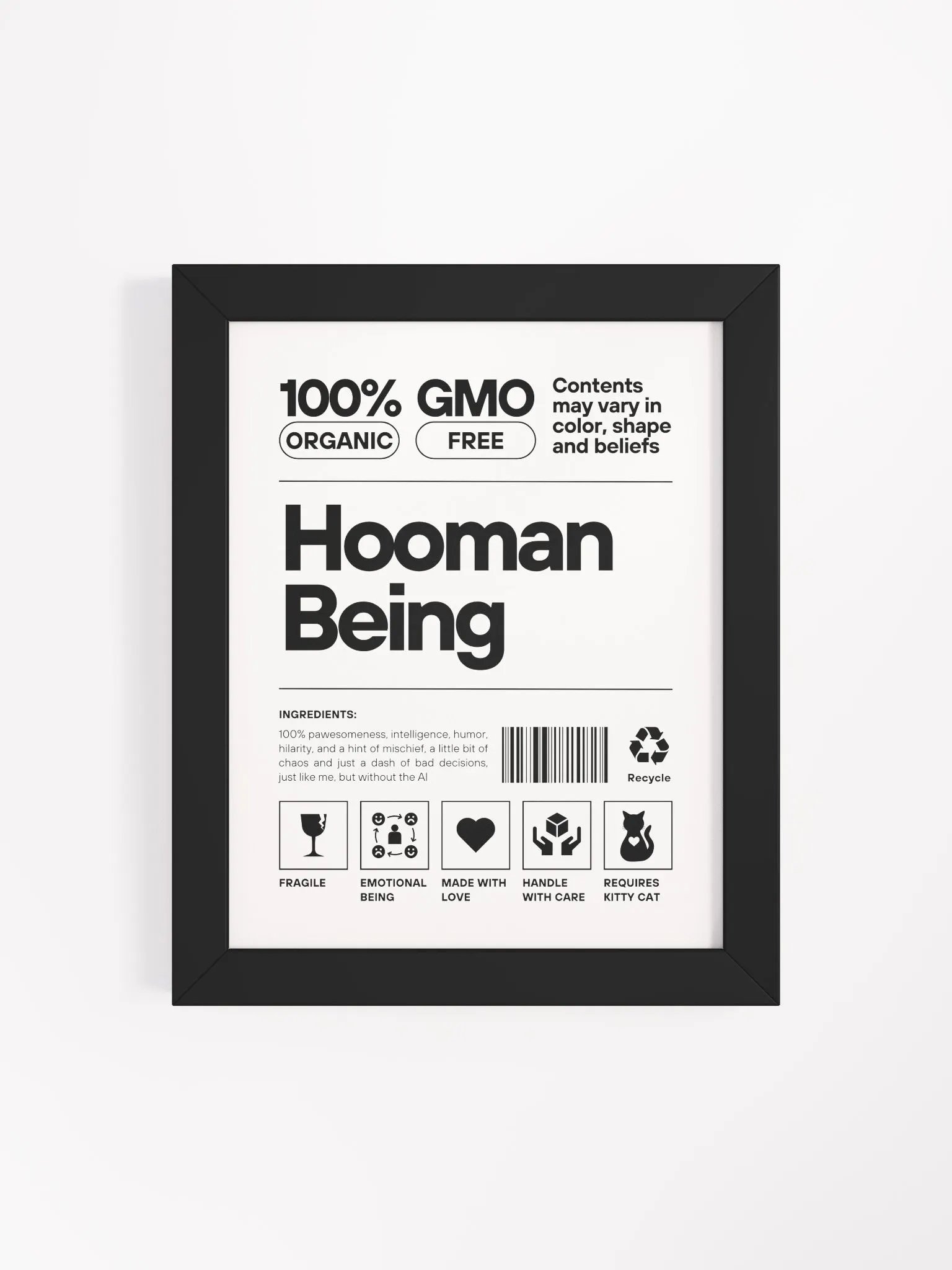 Hooman Being Wall Art product image (4)