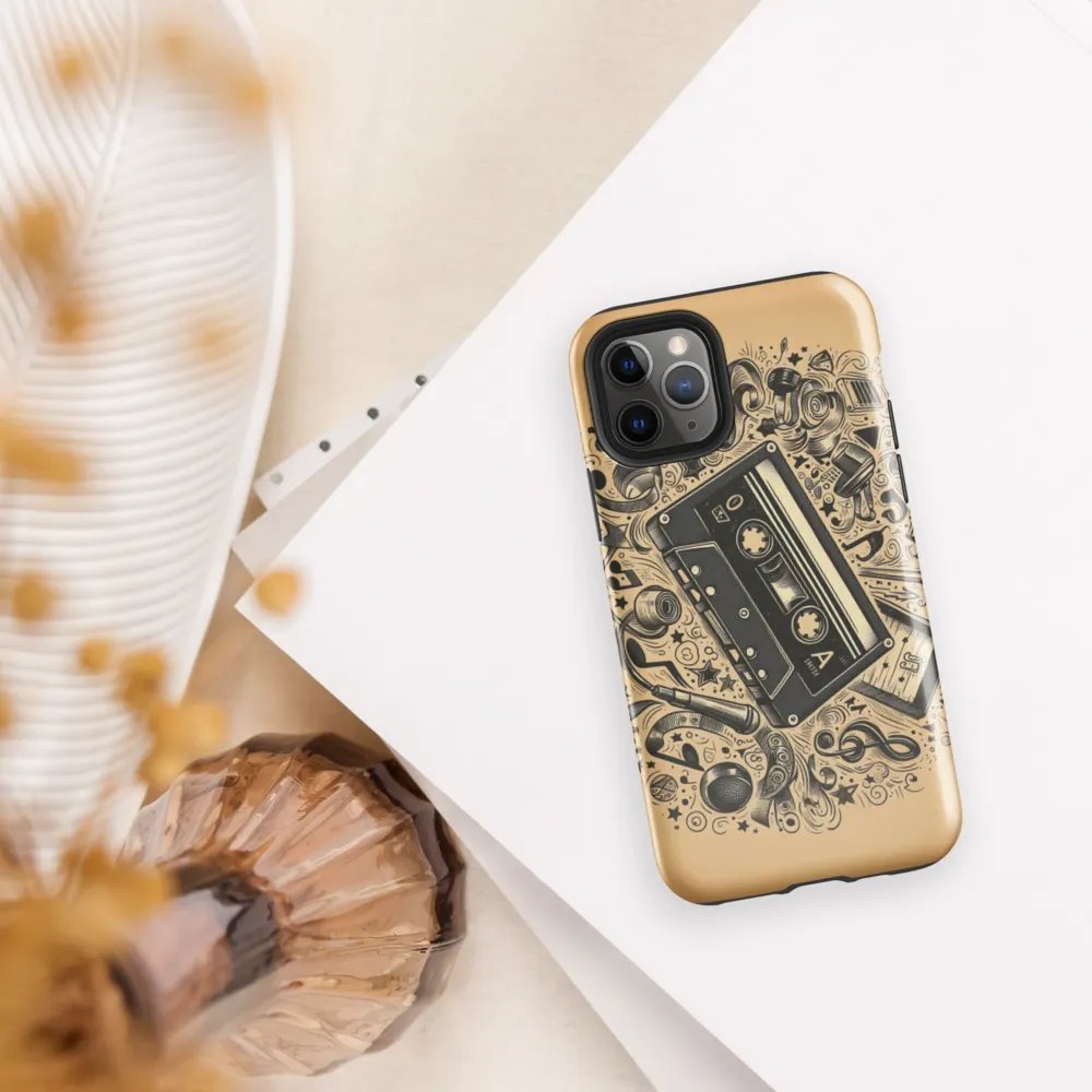Whimsical Retro Cassette Tape Tough iPhone® Case product image (56)