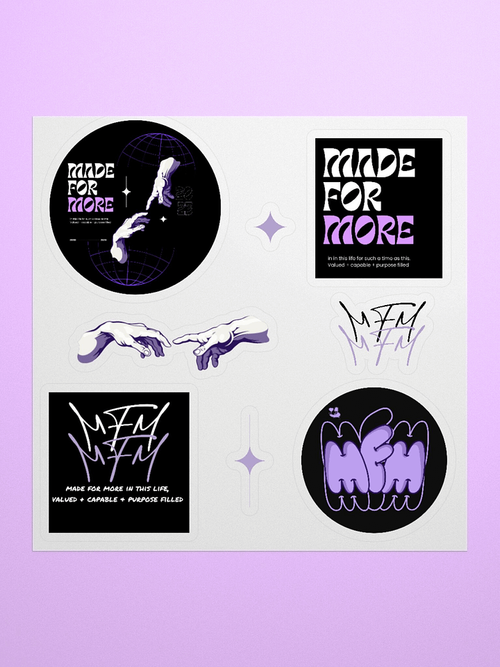 MFM Vinyl Sticker Pack product image (1)