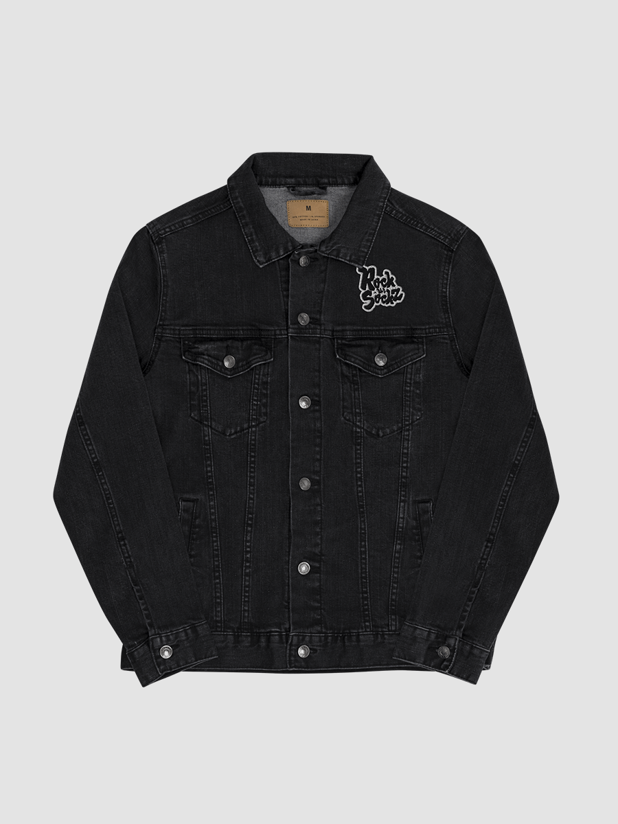 RockUrBasics Embroidered Unisex Denim Jacket product image (1)