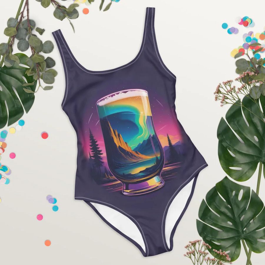 Beer Sunset Bathing Suit product image (3)