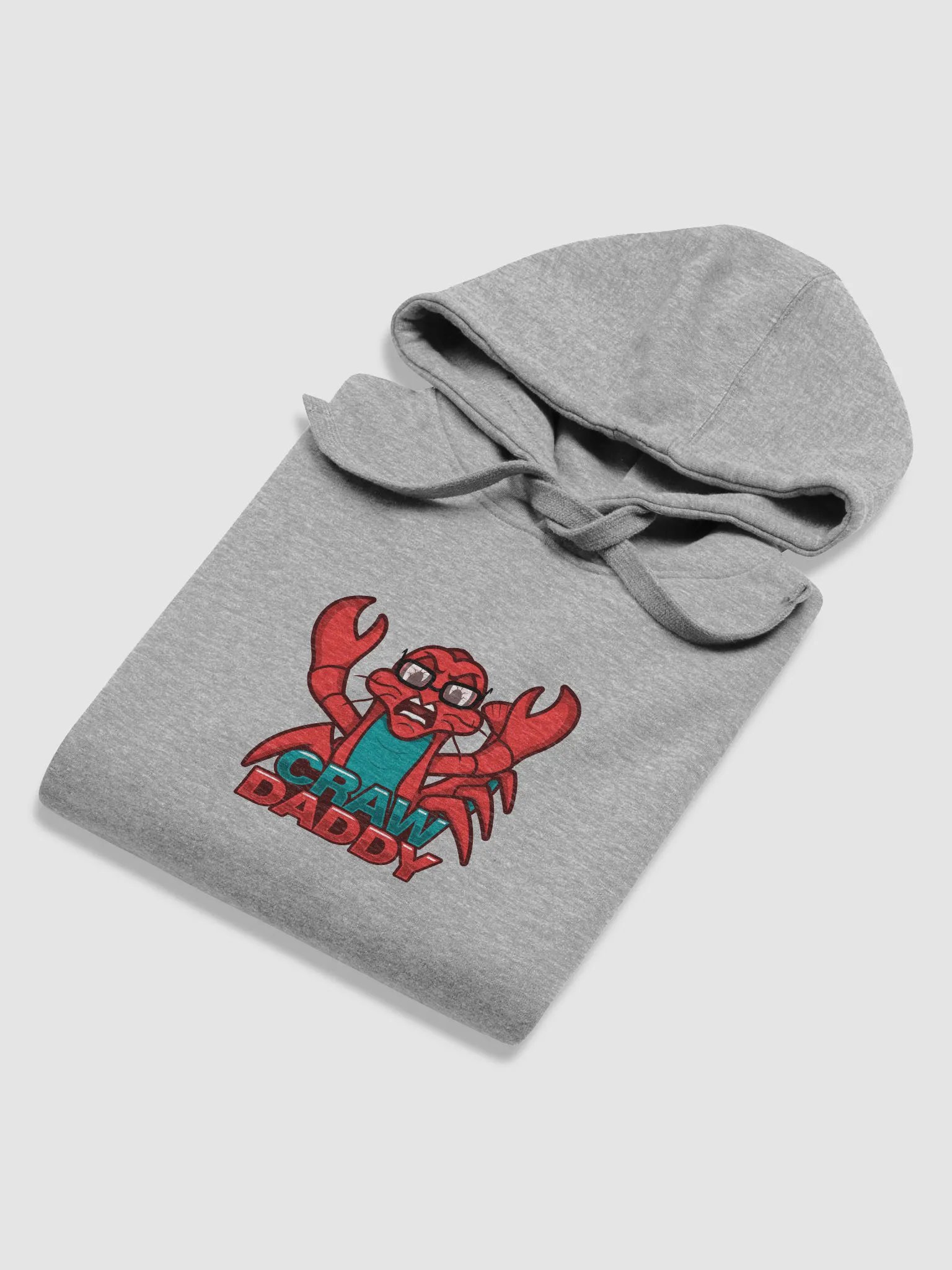 CrawDaddy Hoodie (Carbon Gray) product image (6)