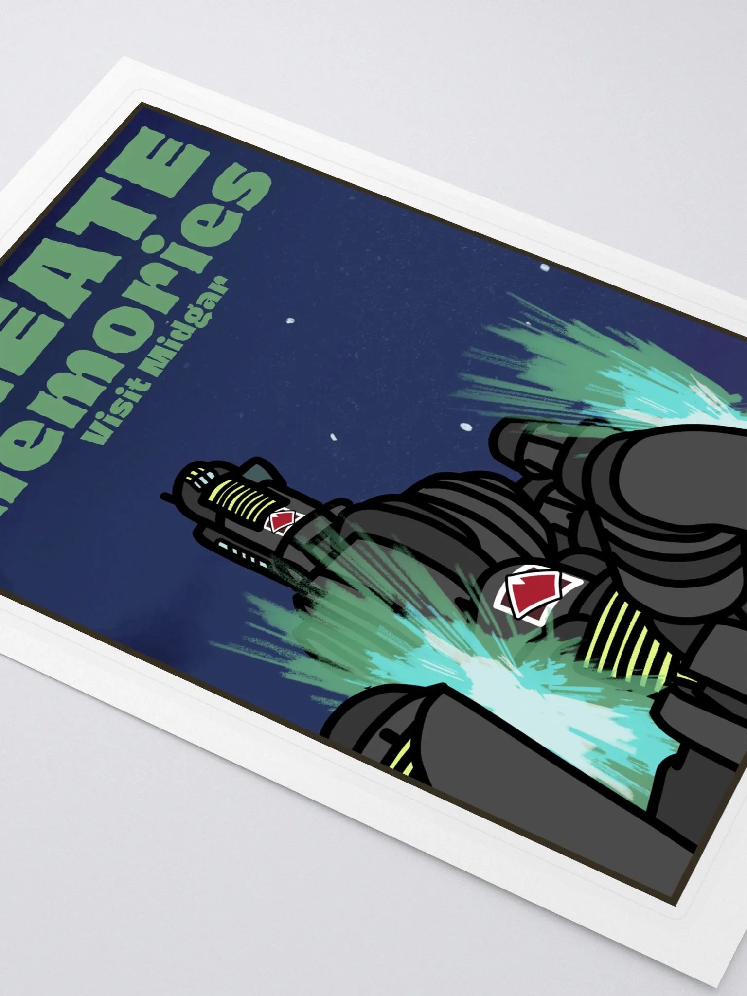 Midgar Memories Sticker Sheet product image (2)