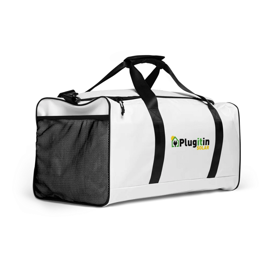 Plug It In Solar High-Quality Duffle Bag product image (2)