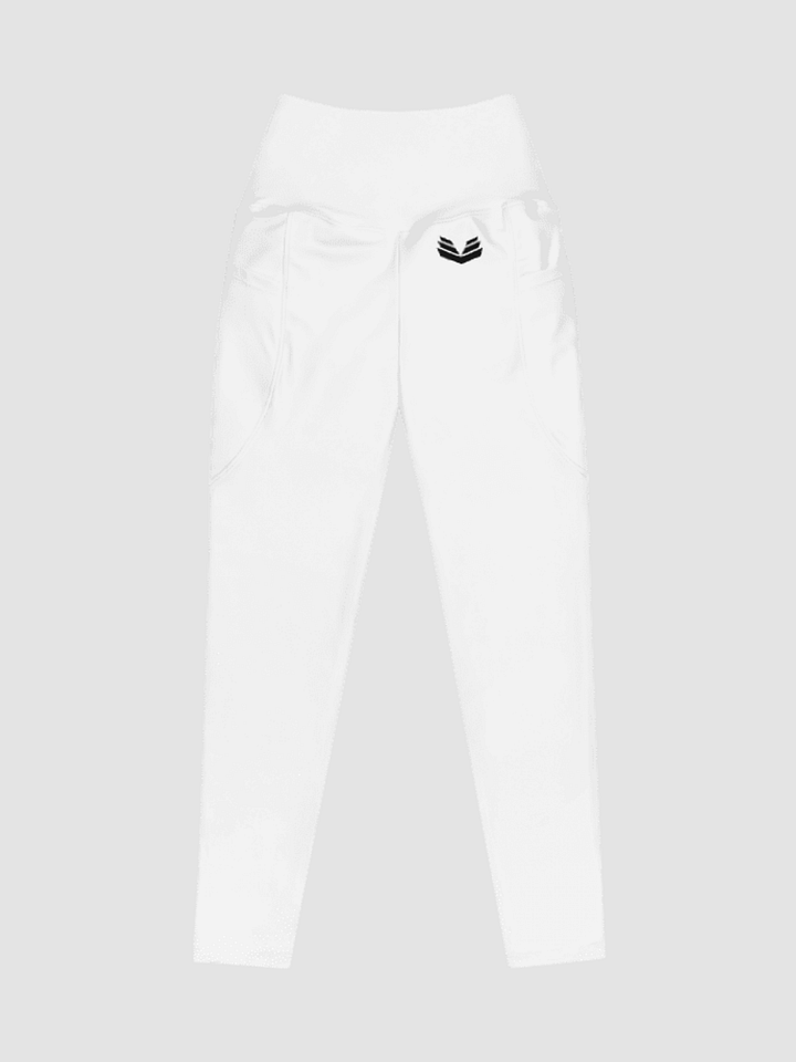 Leggings with Pockets - White product image (2)