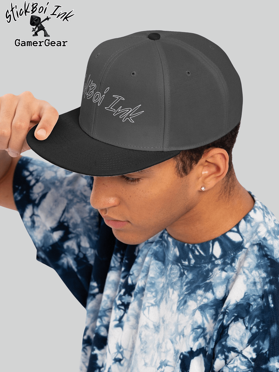 Gamer Two-Tone Snapback Cap - StickBoi Ink product image (1)