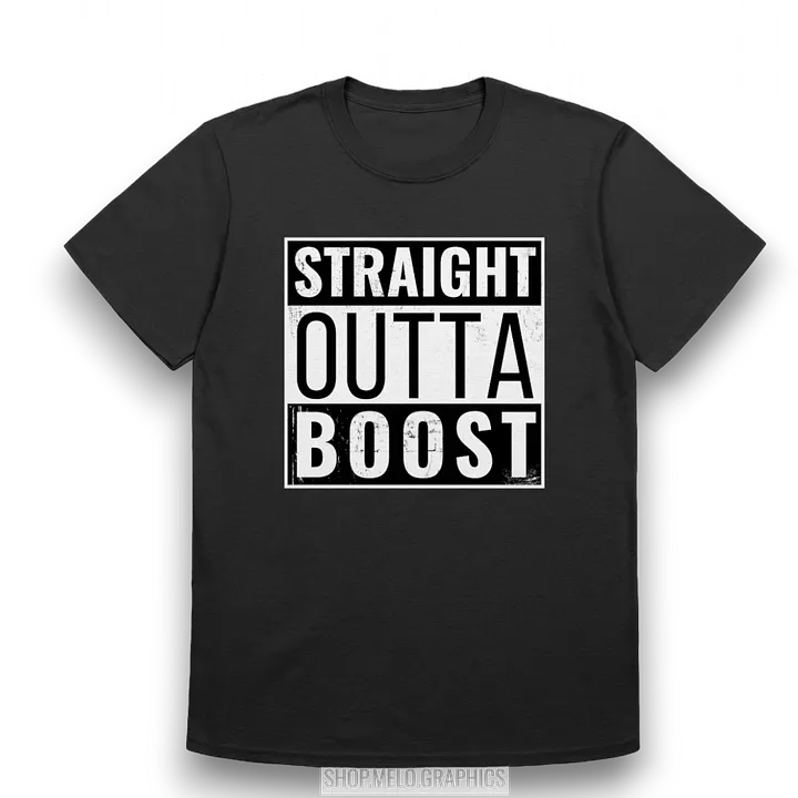 Straight Outta Boost - Carball Classic T-Shirt | #MadeByMELO product image (1)