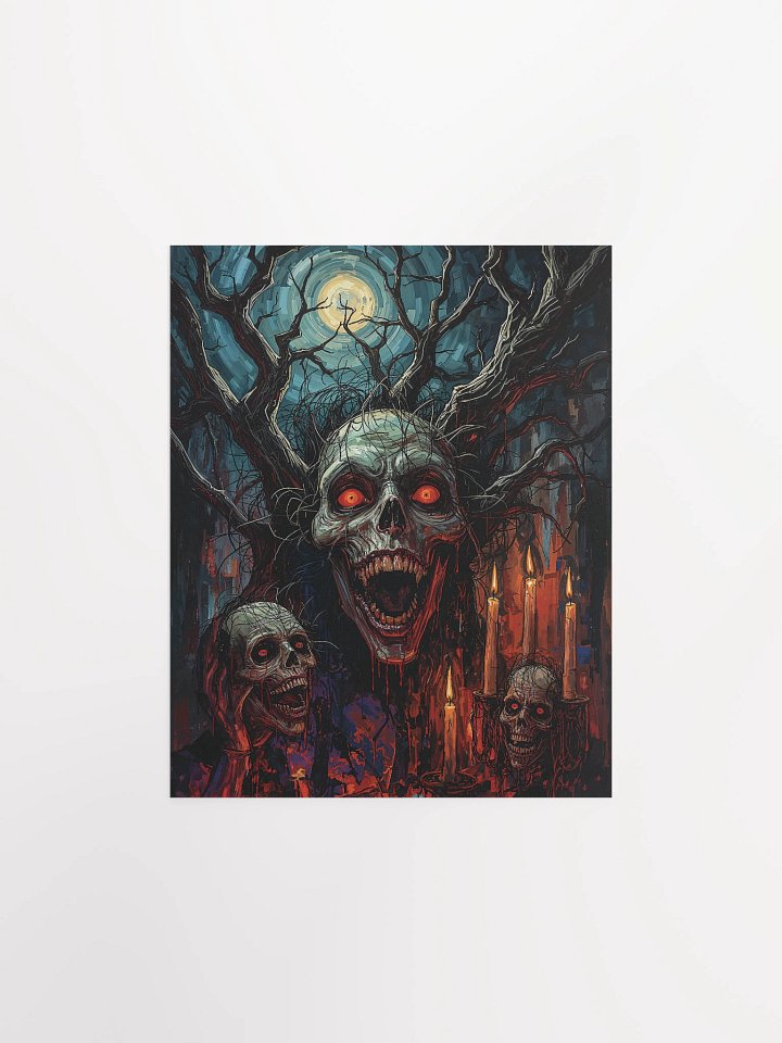 Screams Beneath the Moon Matte Poster product image (6)