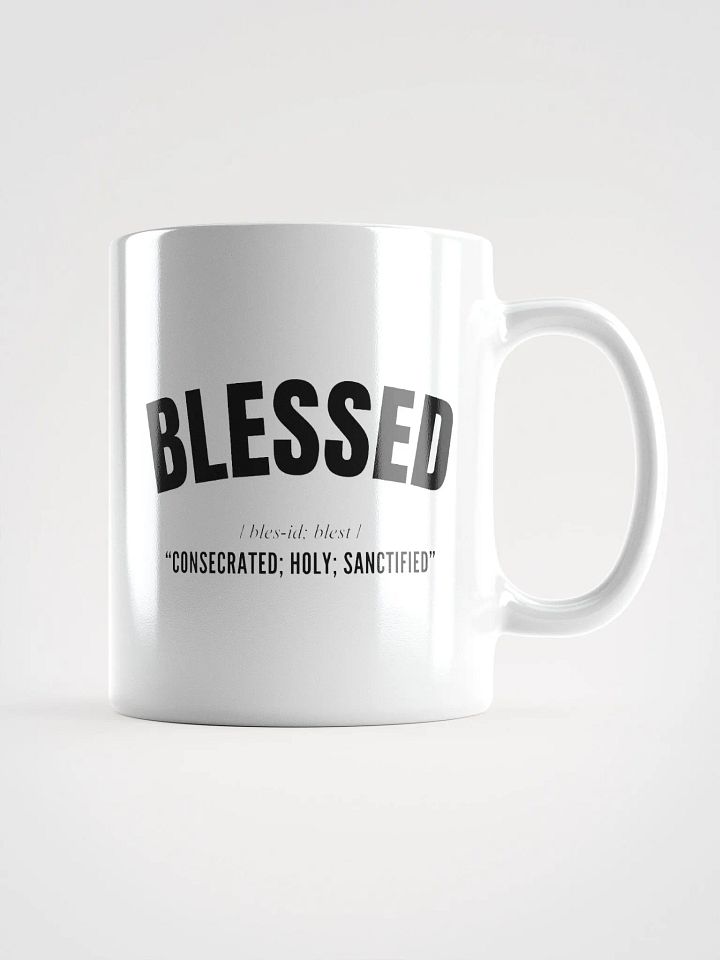 BLESSED PHONETIC MUG product image (1)