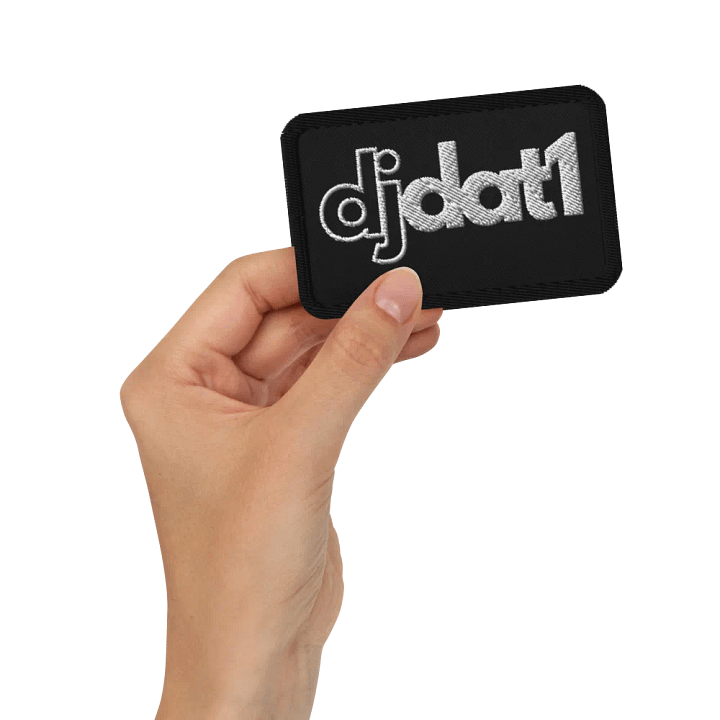 [DJDAT1] Signature Logo Embroidered Patch product image (2)
