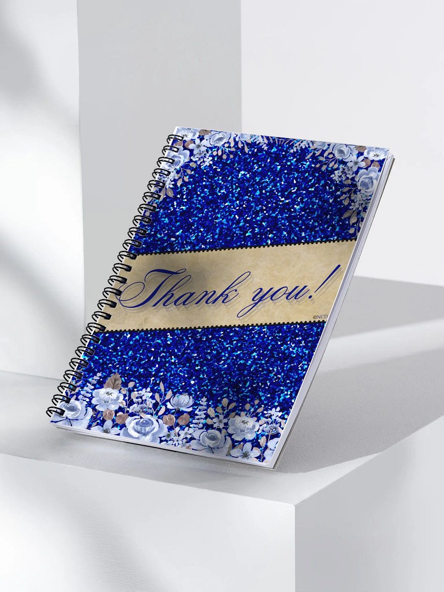 "Midnight Blue Shimmer" Gratitude Journal - Melody and Mural Marketplace Collection product image (3)