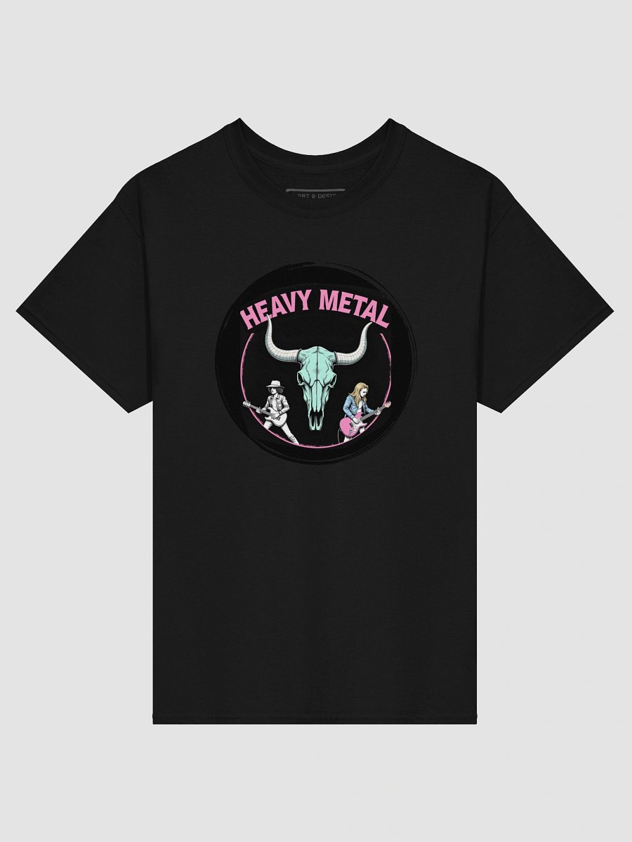 Riff Riders: Skull & Strings Syndicate - Heavy Metal - M-ART & DESIGN Tee product image (2)
