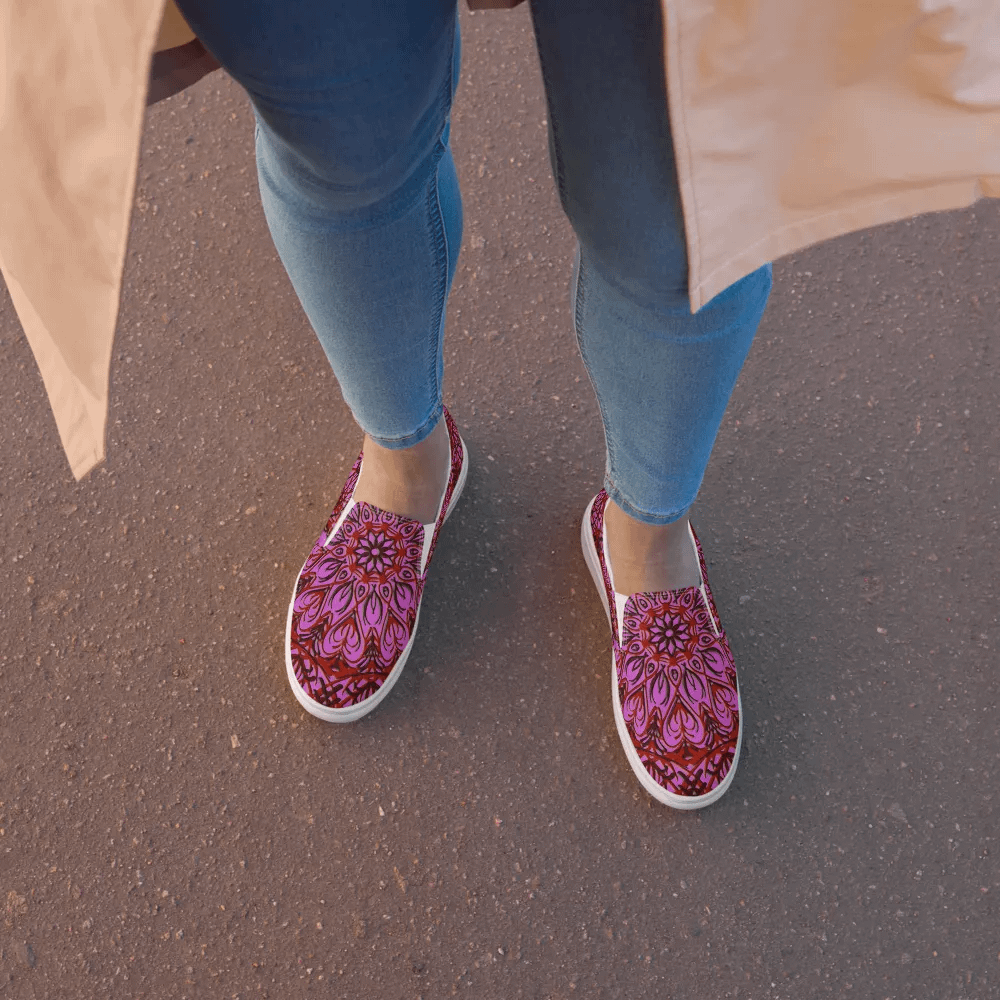 Mystic Mandala Slip-Ons product image (1)