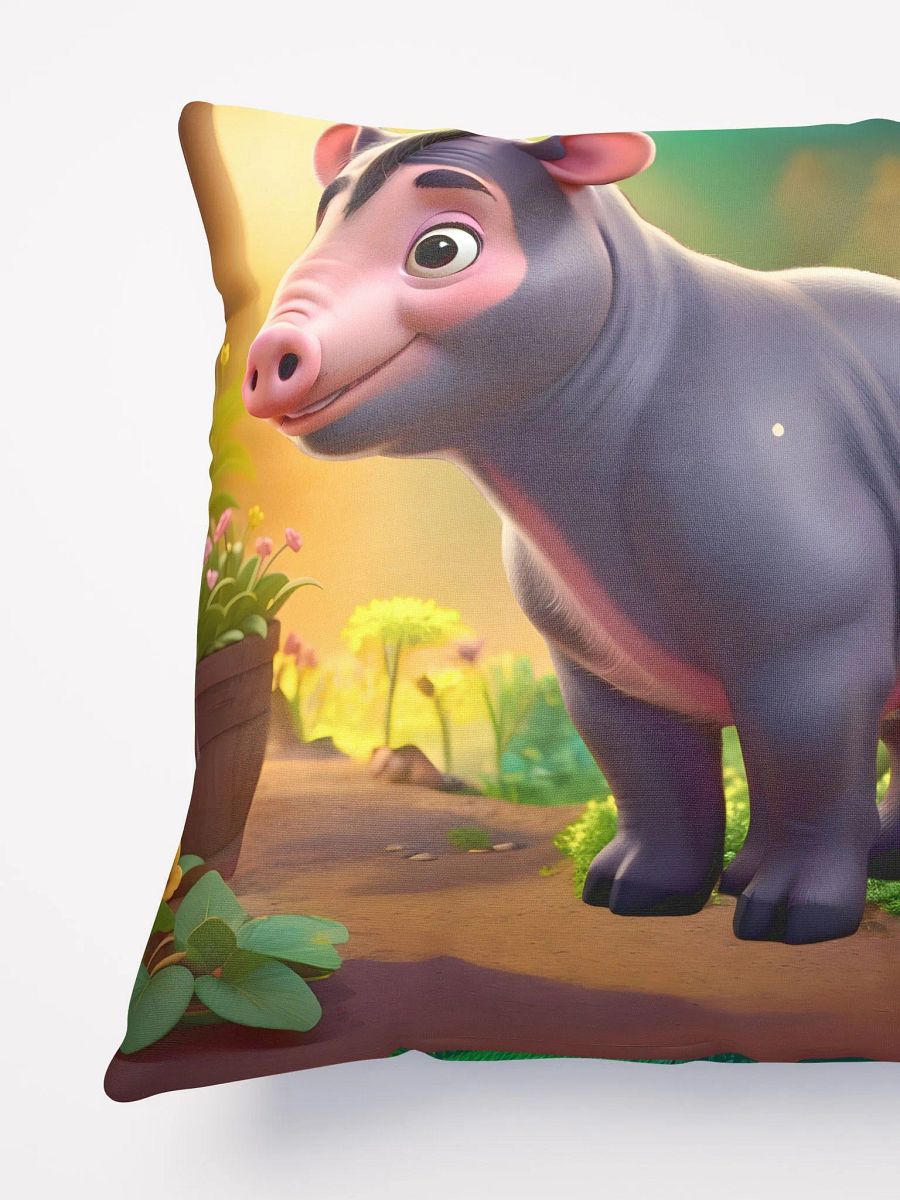 Endangered Species - Mexico - Tapir All-Over Print Pillow product image (3)