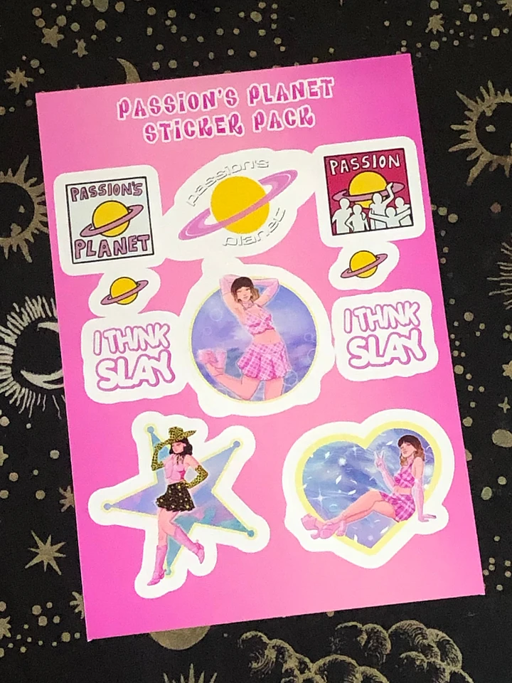 Passion's Planet Sticker Pack product image (1)