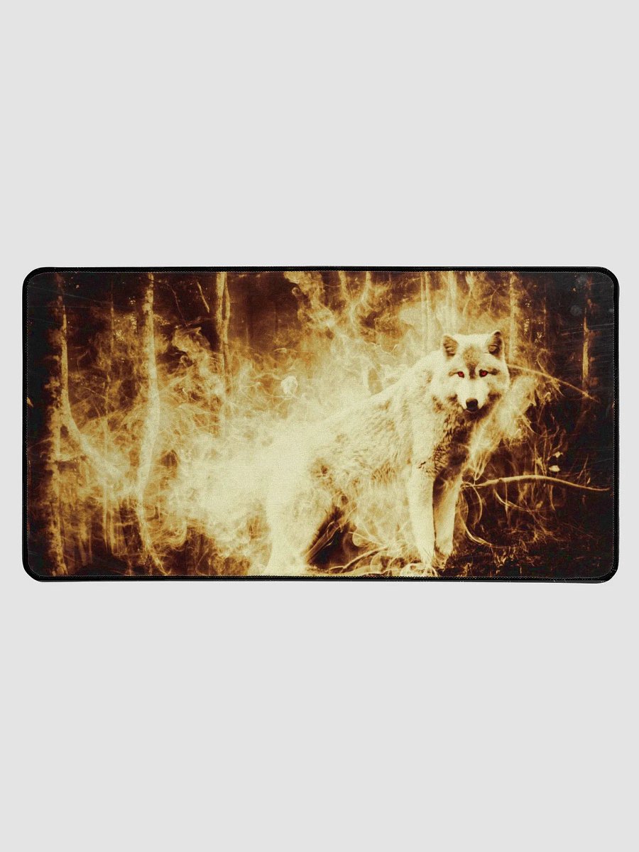 Bear Fire Desk Mat product image (1)