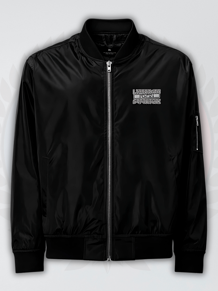 Jachetă Bomber Libertate pentru Suporteri - logo brodat product image (1)