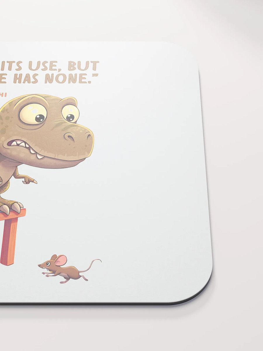 Mohatma Gandhi Motivational Quote - Dino Fear Mouse Pad product image (5)