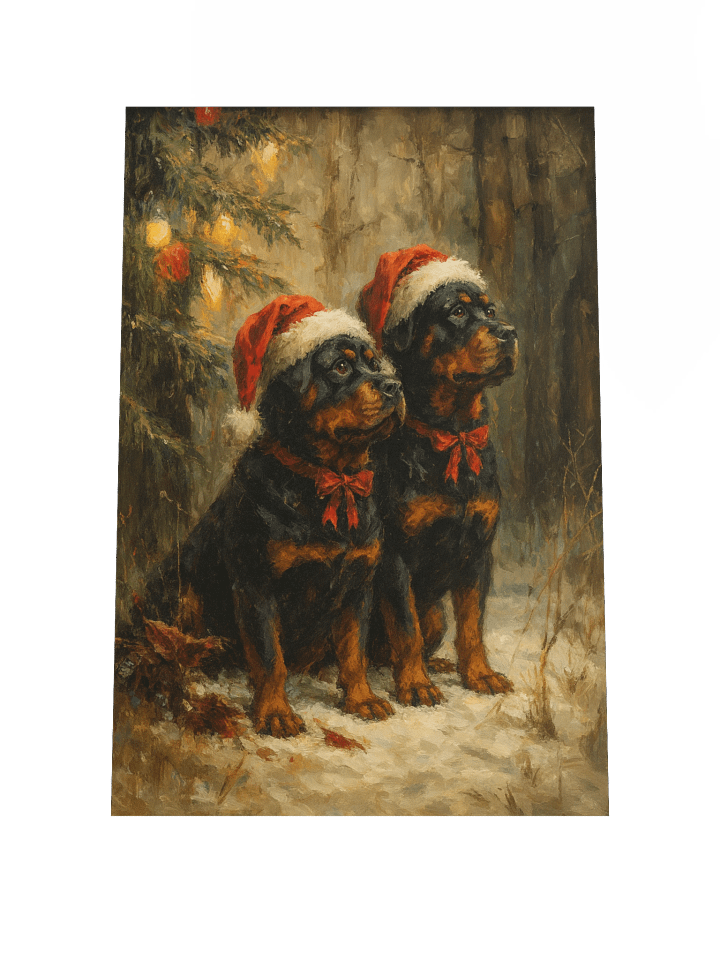 Santa Paws Holiday Poster product image (1)