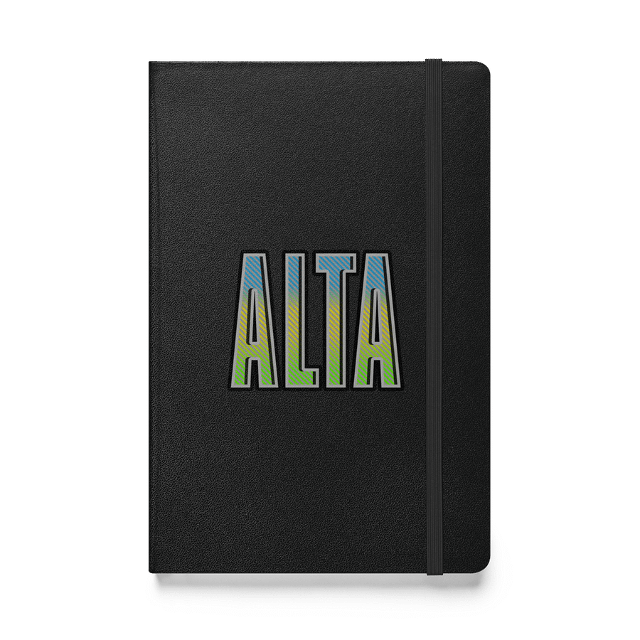 Alta Alberta Vibrant Striped Hardcover Notebook product image (1)