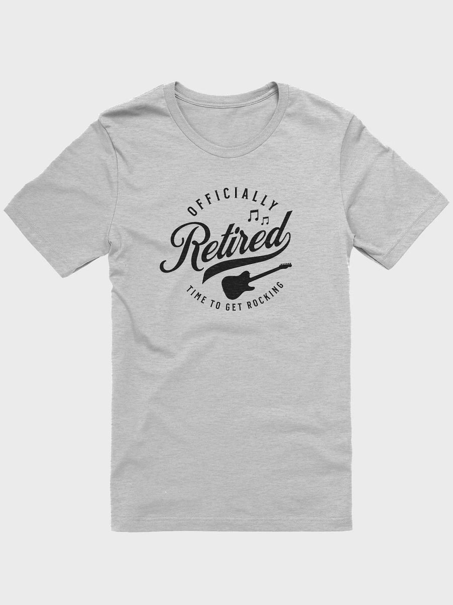 Officially Retired Graphic T-Shirt (Black Text) product image (2)