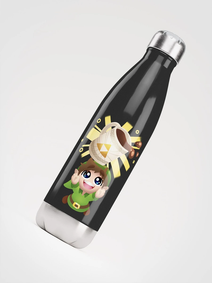 Steel Water Bottle (Coffee Graphic) product image (4)