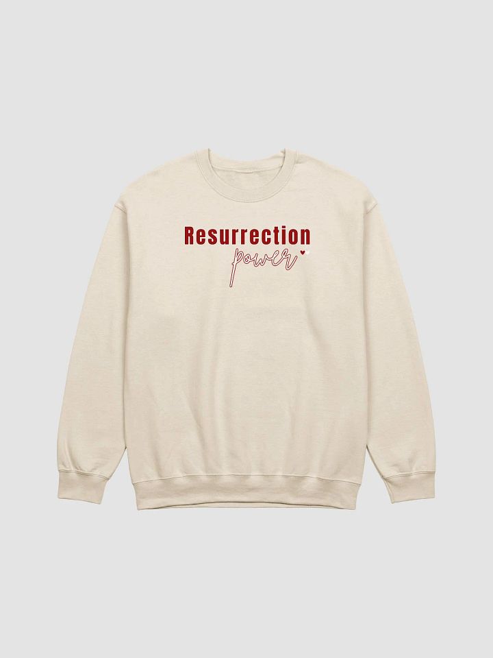 Resurrection Power, Christian Gildan Sweater product image (2)