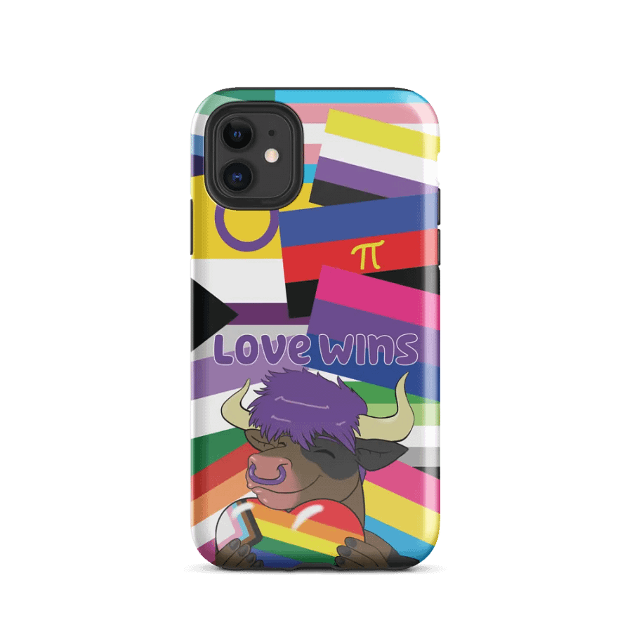 "Love Wins (Pride Flags Edition)" iPhone Cases product image (2)