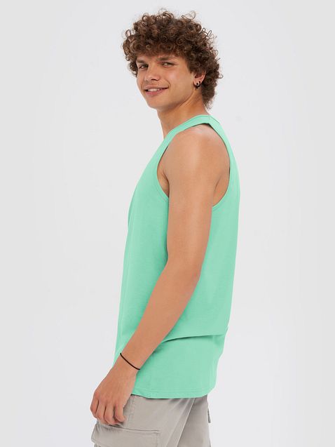 Photo showing Cotton Heritage Men's Premium Tank Top