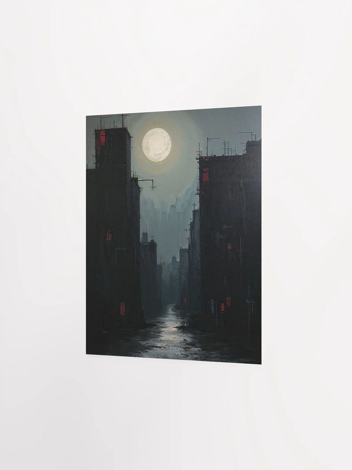 Moonlit Metropolis Poster product image (7)