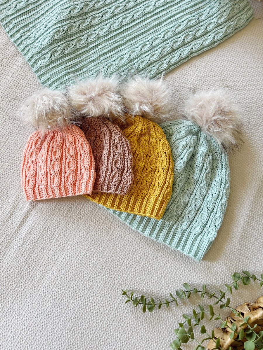 CROCHET PATTERN + VIDEO - Lightweight Crochet Hat Pattern - Deidra Collection product image (1)