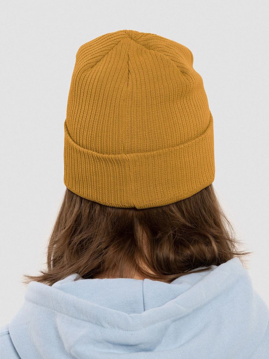 Organic Cotton Embroidered Beanie: The Pookster! product image (9)