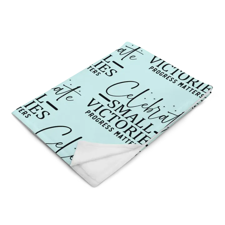 Celebrate Small Victories Blanket product image (2)