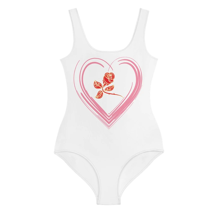 Golden Rose Heart Youth Swimsuit product image (1)