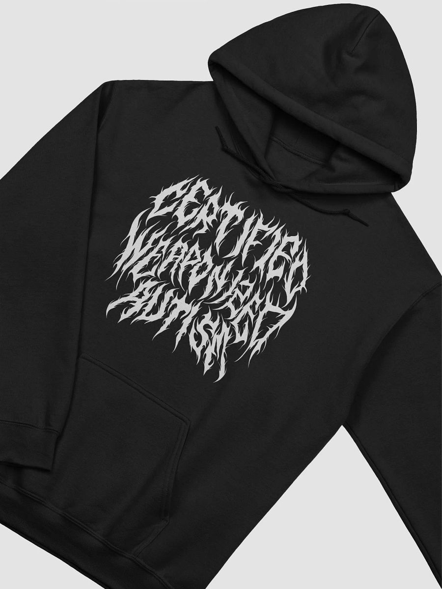 Certified weaponized autism v2 Hoodie product image (6)