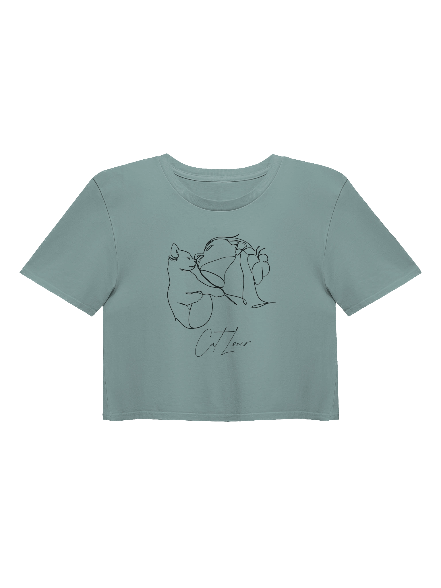 Cat Lover Women's Crop Top product image (1)