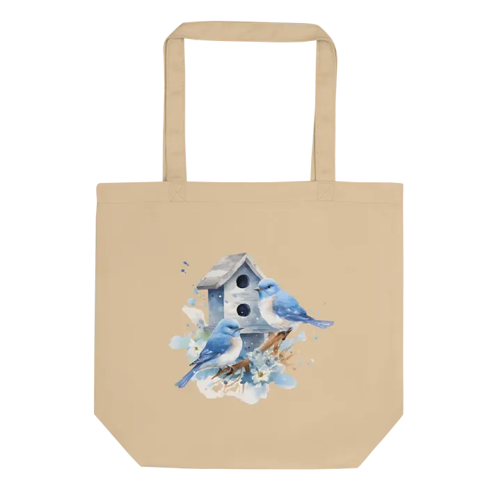 Whimsical Bluebird Haven Tote Bag product image (1)