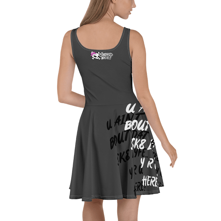 Skate Or Die! Skaters Dress (Eclispe Grey) product image (2)