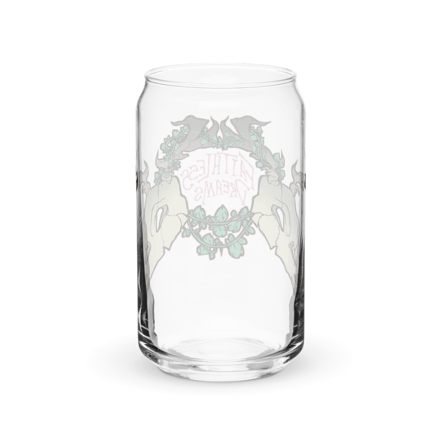 Faithless Logo glass cup product image (3)